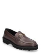 S.T. VALENTIN Lightweight Chunky Horsebit Loafer - Brown Brun