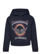 Hooded Sweatshirt Tops Sweat-shirts & Hoodies Hoodies Navy Zadig & Vol...