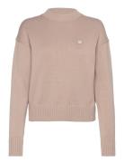 Calvin Klein Jeans Ck Embro Badge Sweater Beige