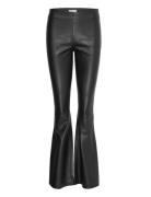 2Nd Batura - Stretch Pu Bottoms Trousers Leather Leggings-Byxor Black ...