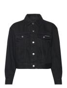 Hero 90S Trucker Jacket Jeansjacka Denimjacka Black Calvin Klein Jeans