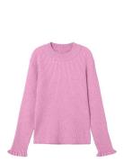 Name It Nkfvianna Ls Slim Knit Rosa