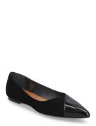 264-Delhi Cuir Brillant/Vel Ballerinaskor Ballerinas Black Jonak Paris