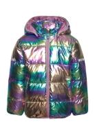 Puffer Jacket Small Kids Fodrad Jacka Multi/patterned Lindex