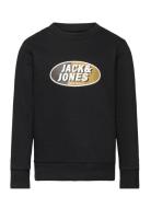 Jack & J S Jcoray Color Sweat Crew Neck Fst Jnr Svart