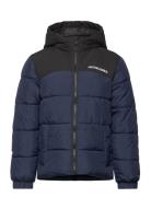 Jjmoon Hood Puffer Mni Fodrad Jacka Navy Jack & J S