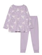 Name It Nmfnightset Pastel Lilac Horse Noos Lila