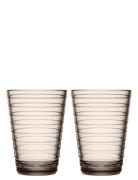 Iittala Aino Aalto Tumbler 33Cl 2 Pcs Beige