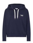 Lee Jeans Essential Hoodie Marinblå