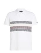 Tommy Hilfiger Shadow Global Stripe Reg Polo Vit