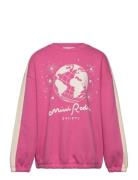 Mini Rodini Mini Rodini Society Sp Sweatshirt Rosa