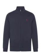 U.S. Polo Assn. Uspa Sweat Collar/Zip Eran Men Marinblå