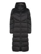 Laura Puffer Jacket Fodrad Rock Black Jofama