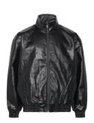 Rrpoul Jacket Pu Over D Fit Läderjacka Skinnjacka Black Redefined Rebe...