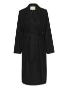 Kaffe Kafanny Long Coat Svart