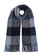 Th Fluffy Scarf Mix Accessories Scarves Winter Scarves Blue Tommy Hilf...