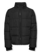 Kobcool Puffer Jacket Otw Fodrad Jacka Black Kids Only