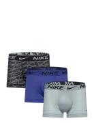 NIKE Underwear Trunk 3Pk Multi/patterned