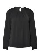 InWear Dotaiw Pleat Blouse Svart