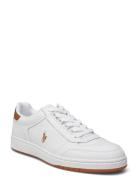 Polo Ralph Lauren Court Sport Leather Sneaker Vit