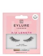 Eylure Lashes 3/4 Length No.009 Ögonfrans Smink Black Eylure