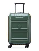 DELSEY PARIS Rempart 55 Cm Exp. Cabin Trolley Case Khaki Green