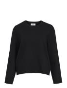 Object Objreynard Square Sleeve O-Neck Noos Svart