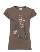 En Fant Gate Ss T-Shirt Brun