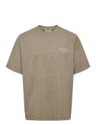 ONLY & SONS Onsaarav Life Ovz Ss Tee Beige