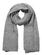 Slfmaline Knit Scarf Noos Accessories Scarves Winter Scarves Grey Sele...