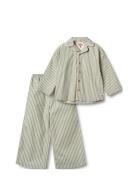 Pajamas Bebbo Pyjamas Set Green Wheat