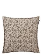 Lexington Home Grapevine Printed Recycled Cotton Pillow Cover Brun