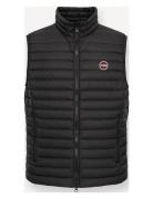 Mens Down Vest Väst Black Colmar