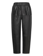 Pants Bottoms Trousers Leather Leggings-Byxor Black DEPECHE