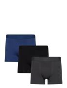 Bread & Boxers 3-Pack Boxer Brief Marinblå