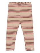 Petit Piao Legging Modal Multi Striped Röd