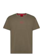 Laze T-Shirt Designers T-shirts Short-sleeved Brown HUGO