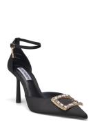 Accession Heeled Sandals Sandal Med Klack Black Steve Madden