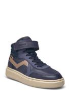 Bisgaard Mio E Tex Höga Sneakers Navy Bisgaard