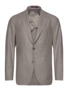 Ferry Patch Soft Blazer Blazer Kavaj Grey Oscar Jacobson