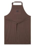 Organic Cotton Apron Home Textiles Kitchen Textiles Aprons Brown Lexin...