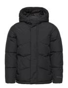 Jack & J S Jjworld Puffer Jacket Jnr Svart