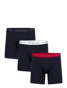 3P Boxer Brief Wb Boxerkalsonger Navy Tommy Hilfiger