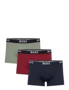 Trunk 3P Power Boxerkalsonger Navy BOSS