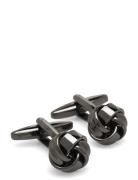 Cufflinks Manschettknappar Black Lindbergh Black