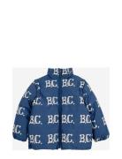 B.c Vintage All Over Padded Anorak Fodrad Jacka Navy Bobo Choses