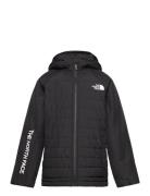 B Never Stop Synthetic Jacket Fodrad Jacka Black The North Face