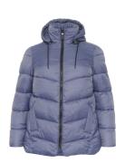 Kcsusanna Jacket Fodrad Jacka Blue Kaffe Curve