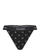 String Thong Stringtrosa Underkläder Black Calvin Klein