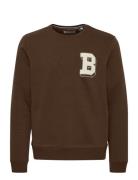 Sweatshirt Tops Sweat-shirts & Hoodies Sweat-shirts Brown Blend